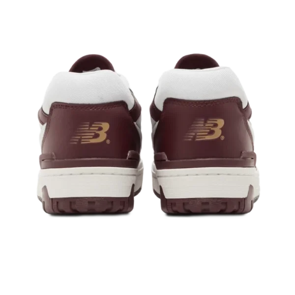 ⁦New Balance 550 White Burgundy⁩ – תמונה ⁦3⁩