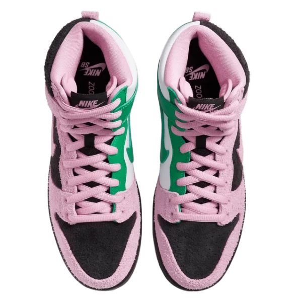 ⁦Nike Dunk High Pro Premium SB "Invert Celtics"⁩ – תמונה ⁦4⁩