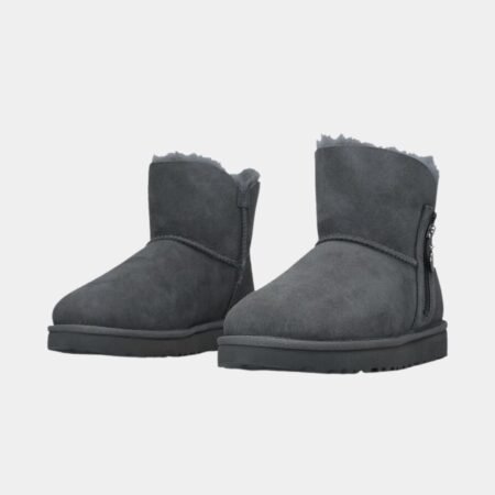 UGG Bailey Zip Mini Fleece Lined Gray
