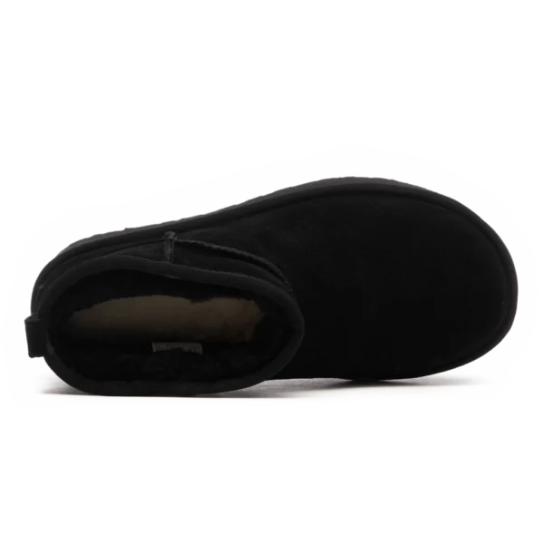 ⁦UGG Classic Ultra Mini Platform Black⁩ – תמונה ⁦4⁩