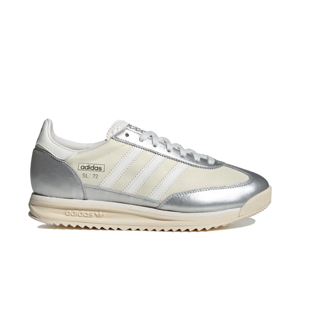 1 Adidas SL 72 RS Silver Metallic Cloud White – תמונה 1