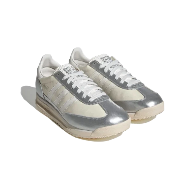 ⁦Adidas SL 72 RS Silver Metallic Cloud White⁩ – תמונה ⁦2⁩