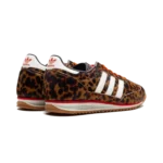 ⁦Adidas SL 72 RS Leopard Pony Hair Dark Brown Off White⁩ – תמונה ⁦3⁩