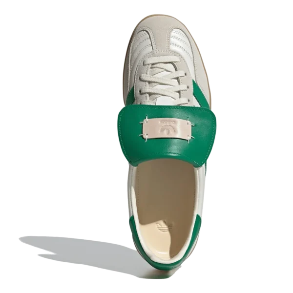 ⁦Adidas Gazelle x Foot Industry Off White Green⁩ – תמונה ⁦3⁩