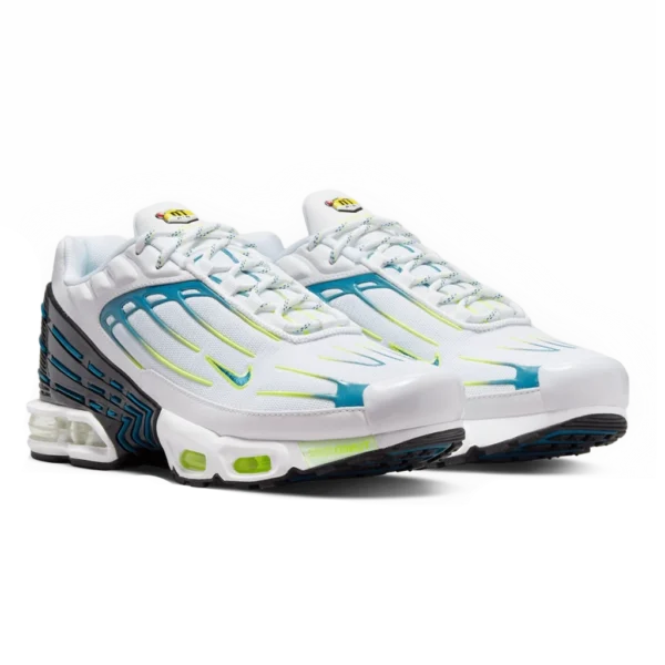 ⁦Nike Air Max Plus 3 White Volt Black Marina⁩ – תמונה ⁦2⁩