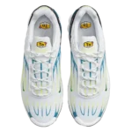 ⁦Nike Air Max Plus 3 White Volt Black Marina⁩ – תמונה ⁦4⁩