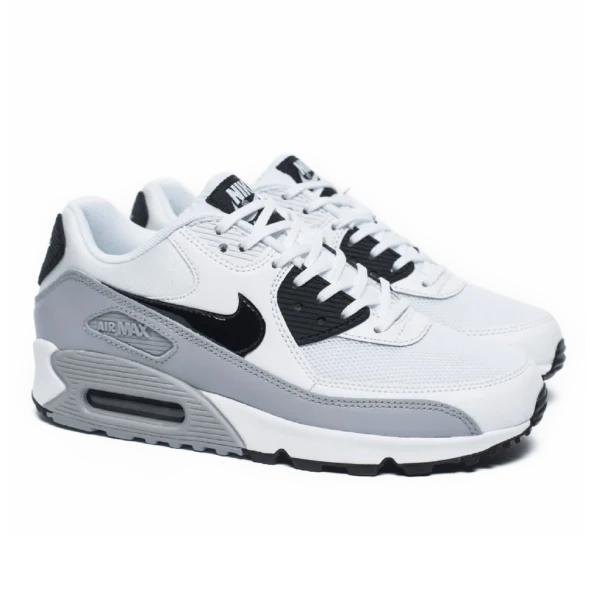 ⁦Air Max 90 White Black Wolf Grey⁩ – תמונה ⁦2⁩