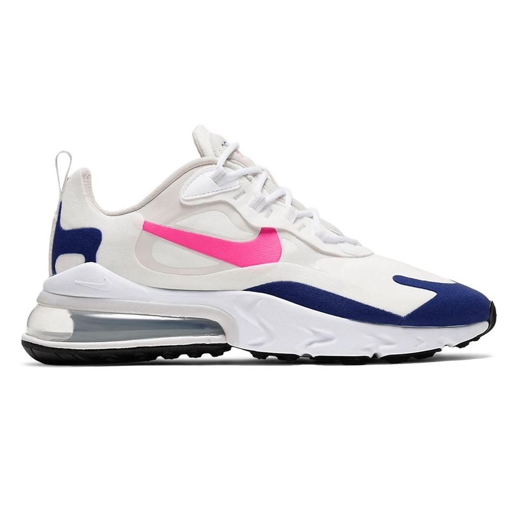 1 Nike Air Max 270 React White Pink Blue – תמונה 1