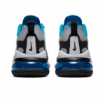 ⁦Nike Air Max 270 React White Light Blue Cool Grey⁩ – תמונה ⁦3⁩