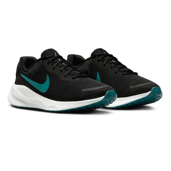 ⁦Nike Revolution 7 Black Geode Teal⁩ – תמונה ⁦2⁩