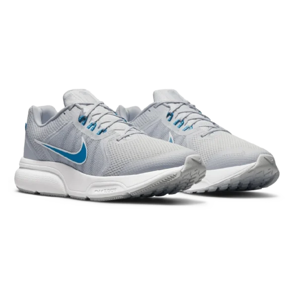 ⁦Nike Zoom Span 4 Gray White Blue⁩ – תמונה ⁦2⁩