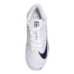 ⁦Nike Court Air Zoom Vapor Pro 3 Premium White Midnight Navy⁩ – תמונה ⁦4⁩