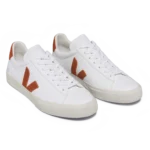 ⁦Veja Campo Leather Sneakers White Red⁩ – תמונה ⁦2⁩