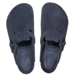 ⁦Birkenstock Boston Soft Footbed Suede Clogs New Navy Tonal⁩ – תמונה ⁦3⁩