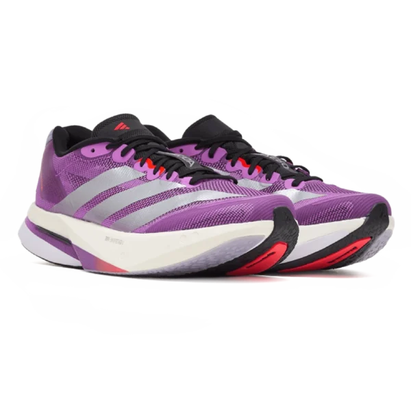 ⁦Adidas Adizero Boston Purple Burst Lucid Red⁩ – תמונה ⁦2⁩