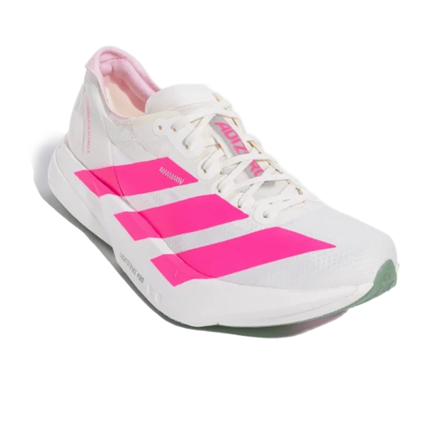 ⁦Adidas Adizero Adios Pro Off White Lucid Pink Silver Green⁩ – תמונה ⁦2⁩